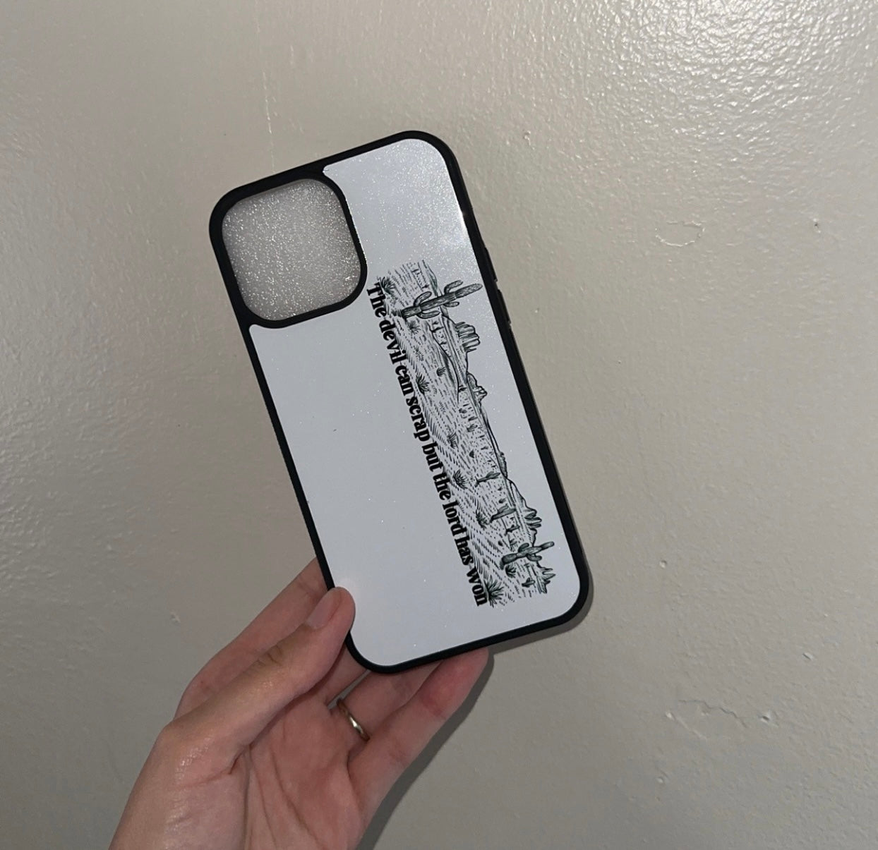 Devil can scrap phone case