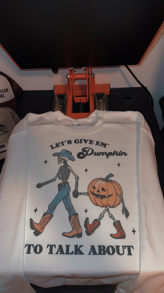 Pumpkin to talk about