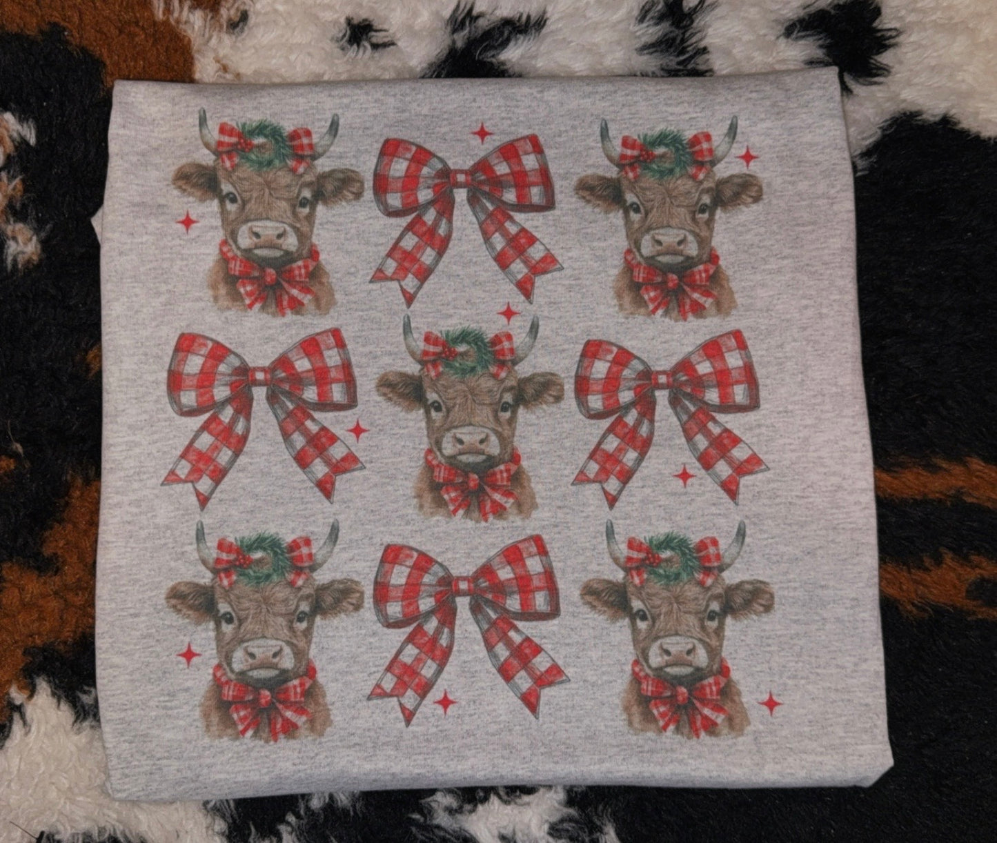 Christmas Cows & Bows