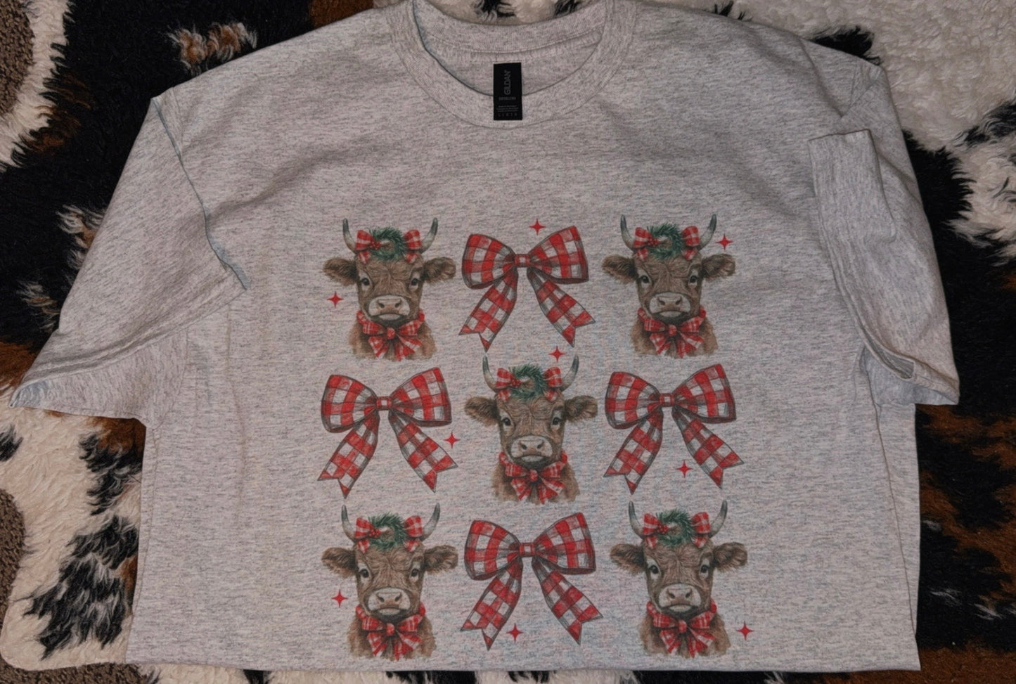 Christmas Cows & Bows