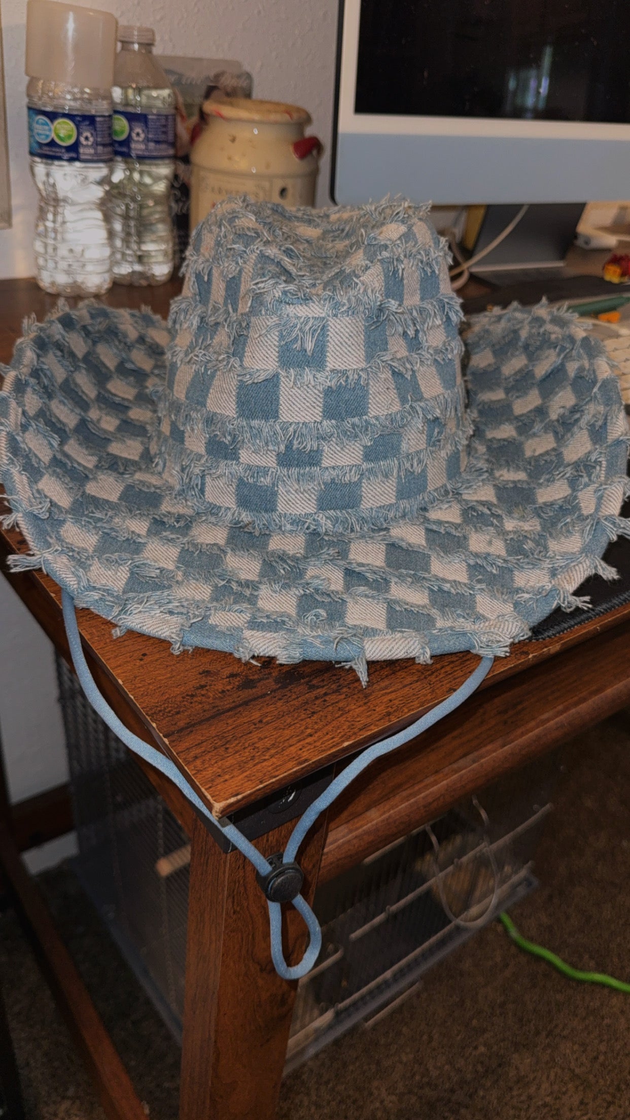 Blue Jean Cowboy Hat