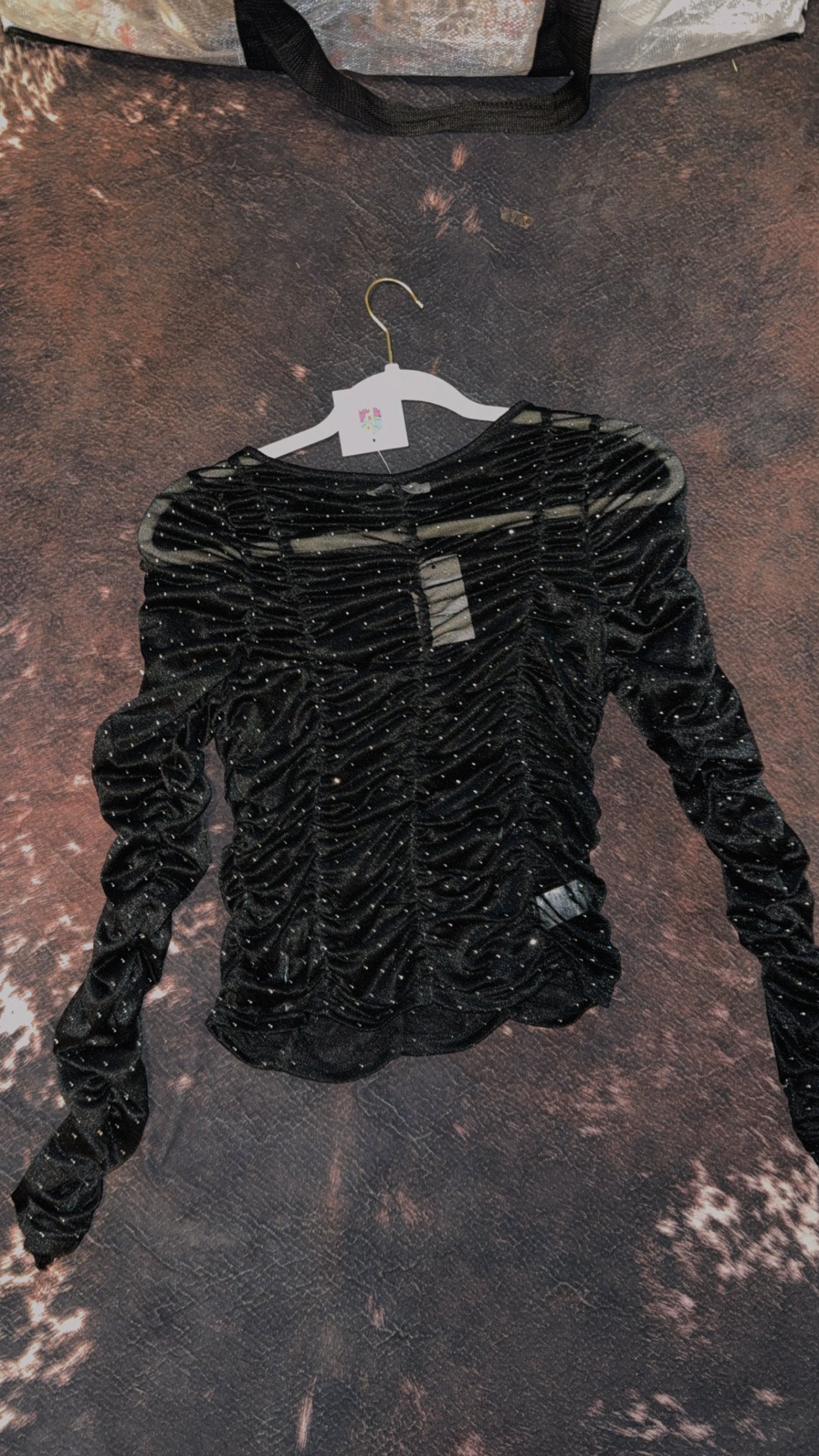 Long Sleeve Mesh Dazzle Long sleeve