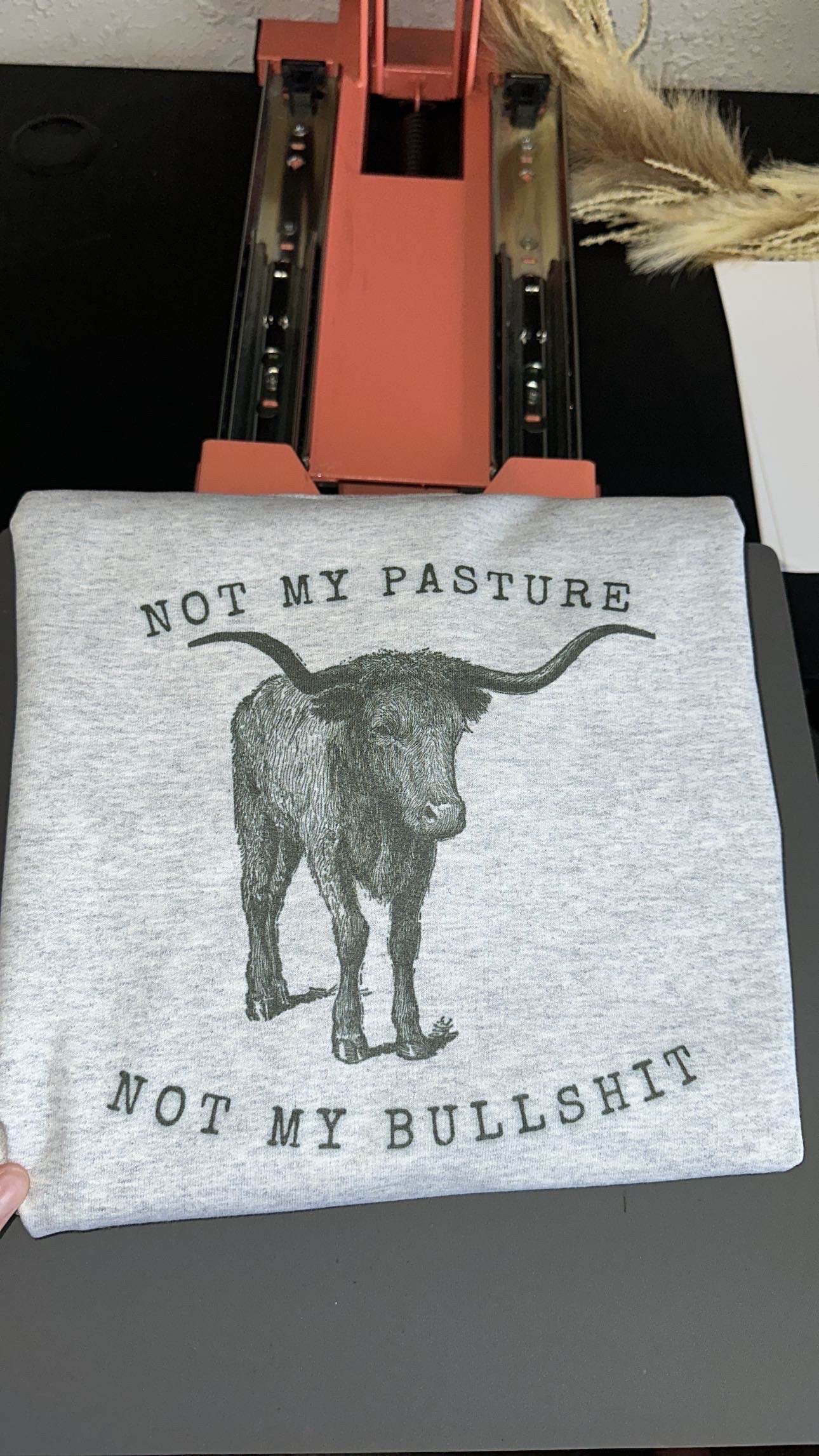 Not my pasture