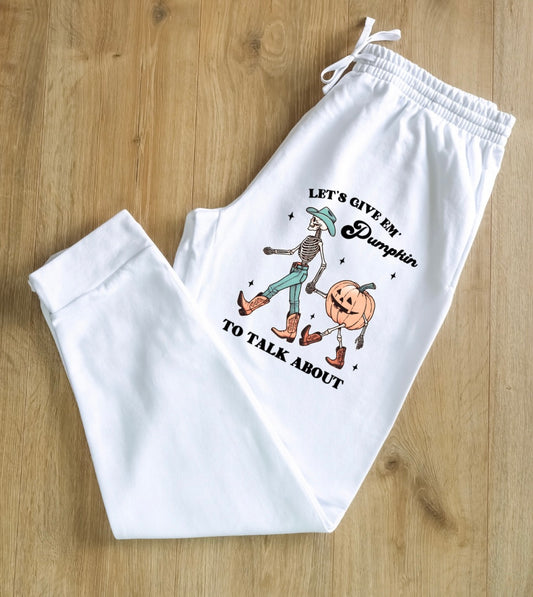 Pumpkin to talk about Sweatpants
