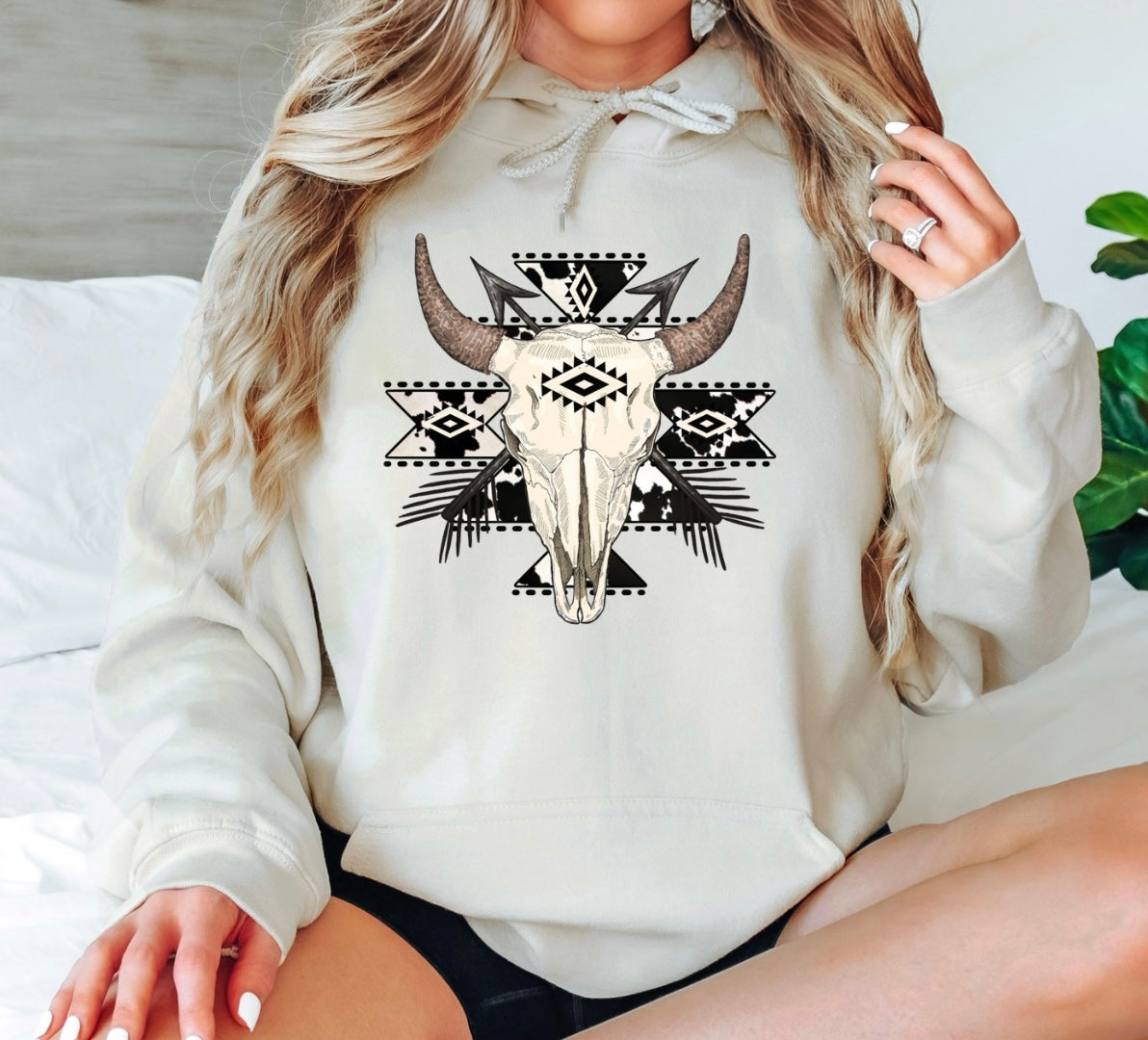 Aztec Cow Head