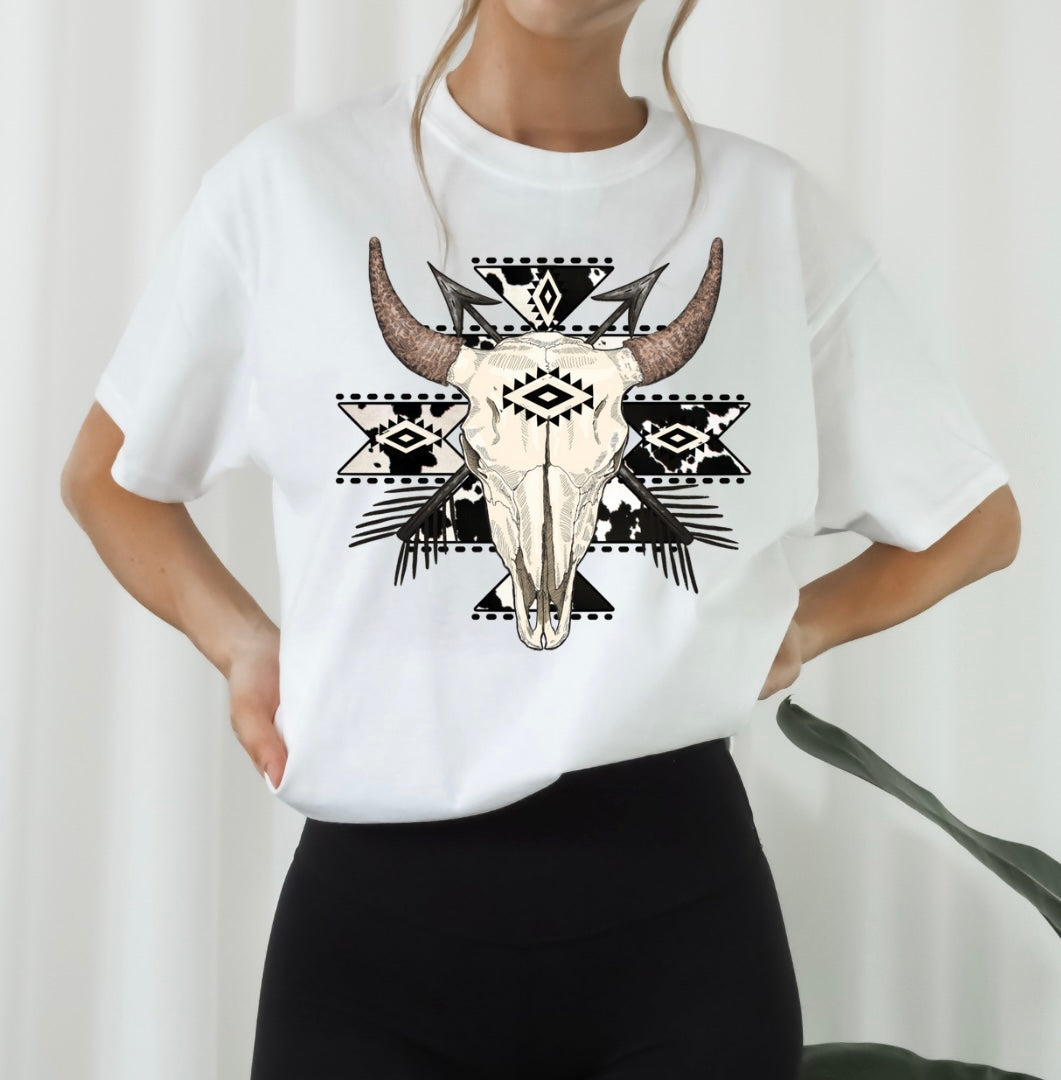 Aztec Cow Head