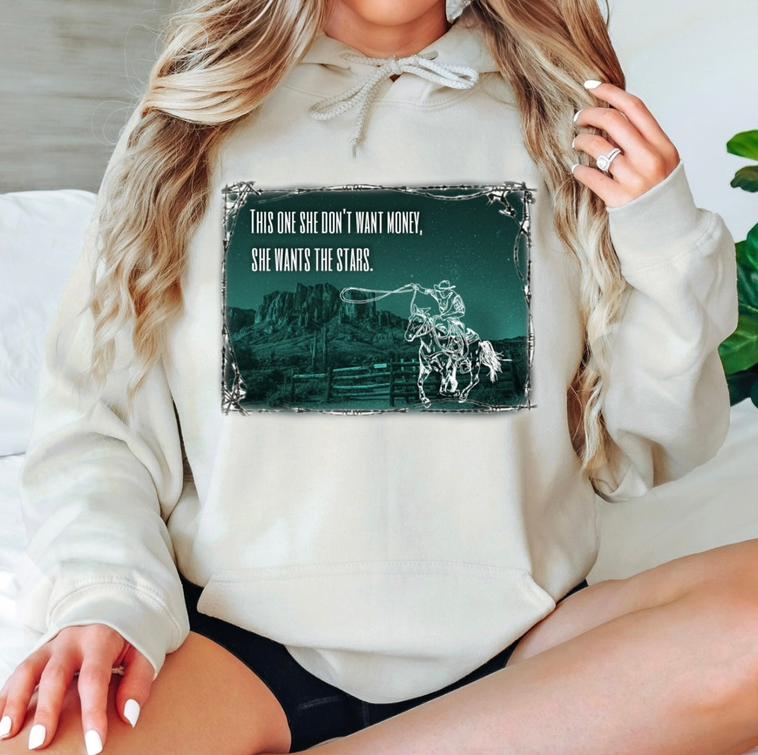 She wants the stars