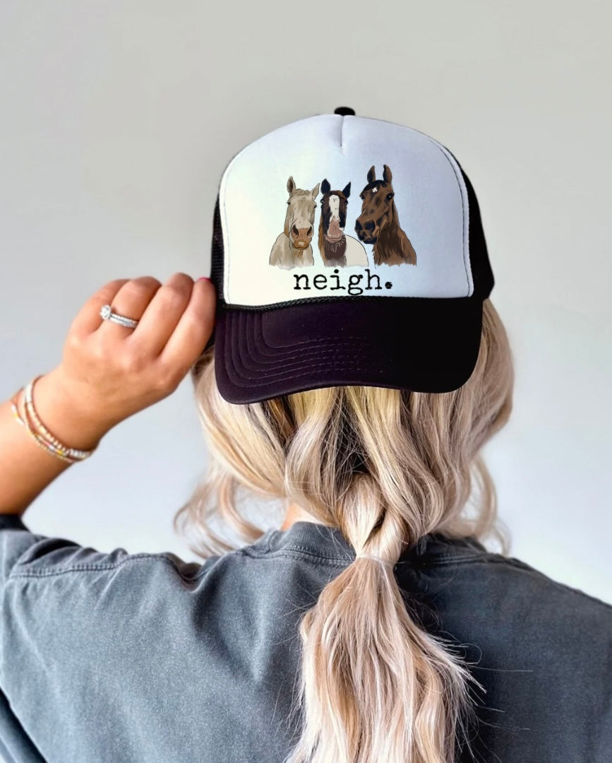 Neigh Trucker Hat