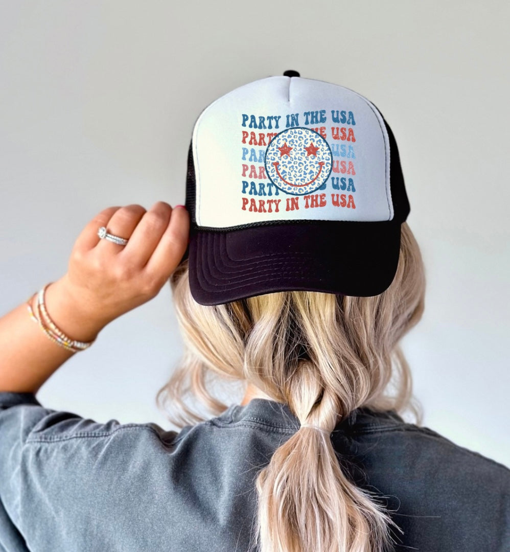 Party in the USA Trucker Hat