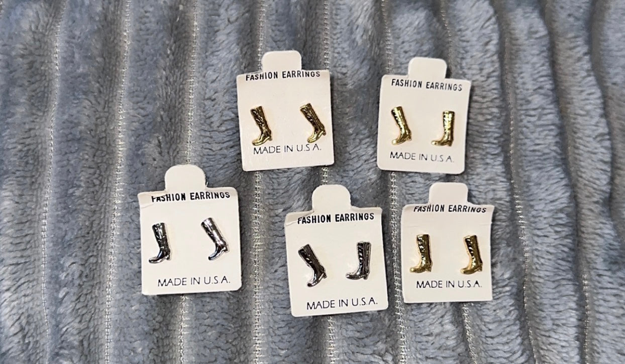 Cowboy Boot Earrings