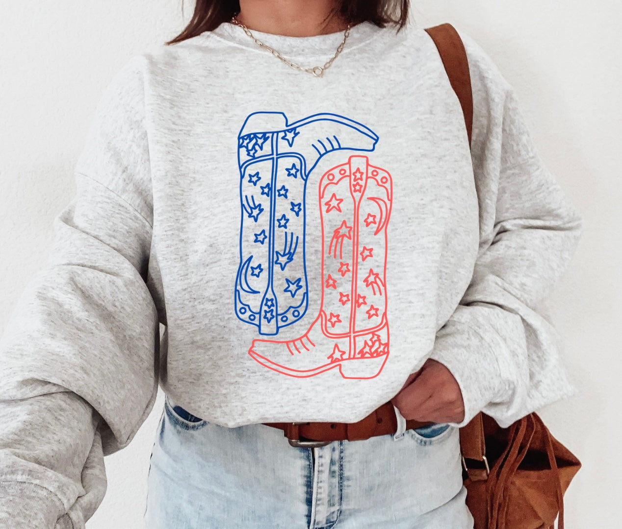 Red, White & Boots