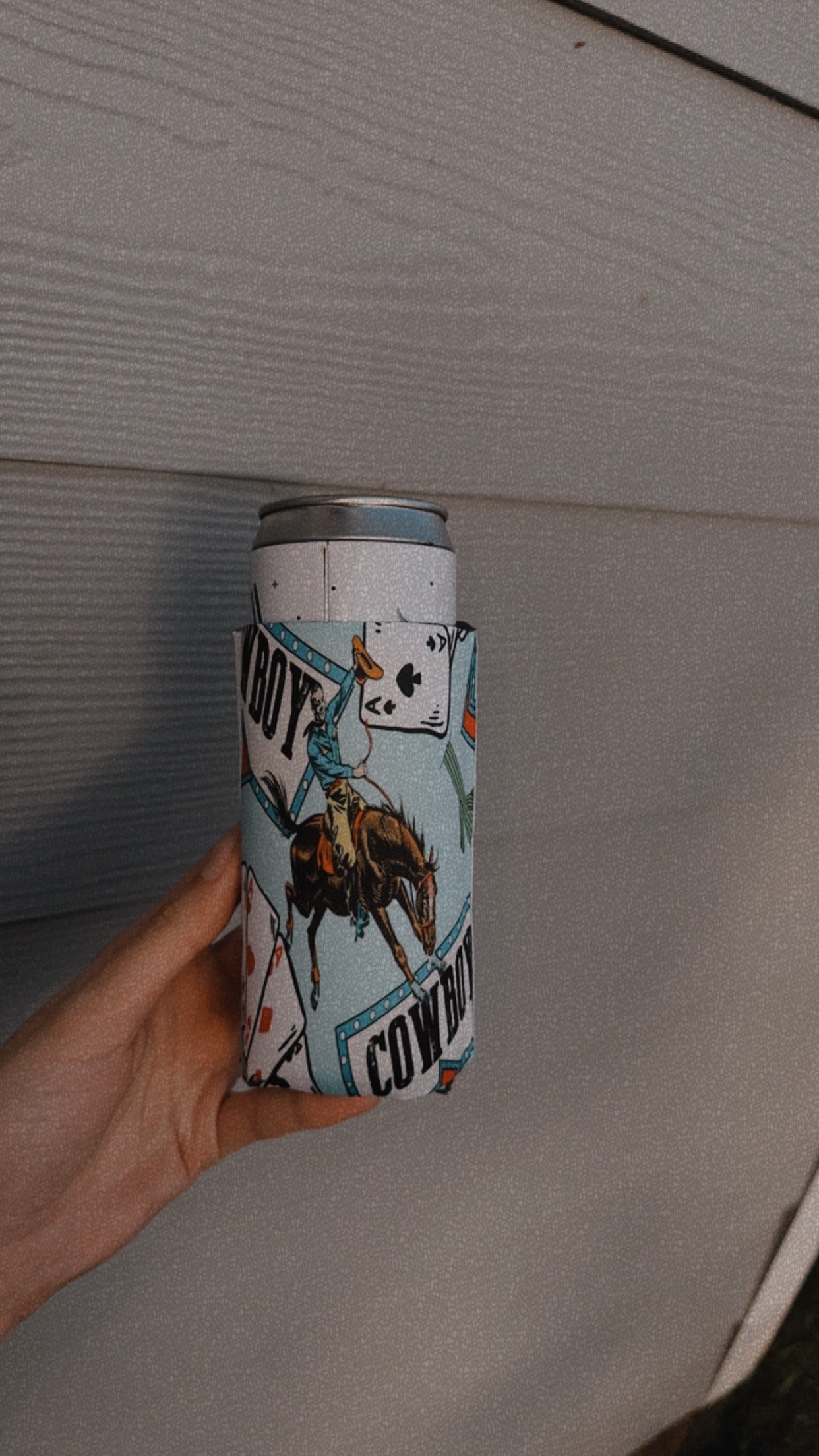 Ace of spades Koozie