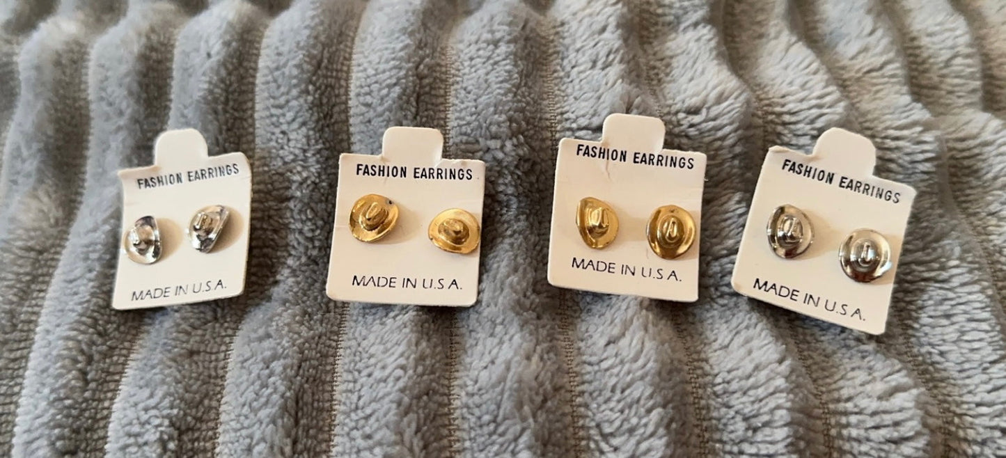 Cowboy  Hat earrings
