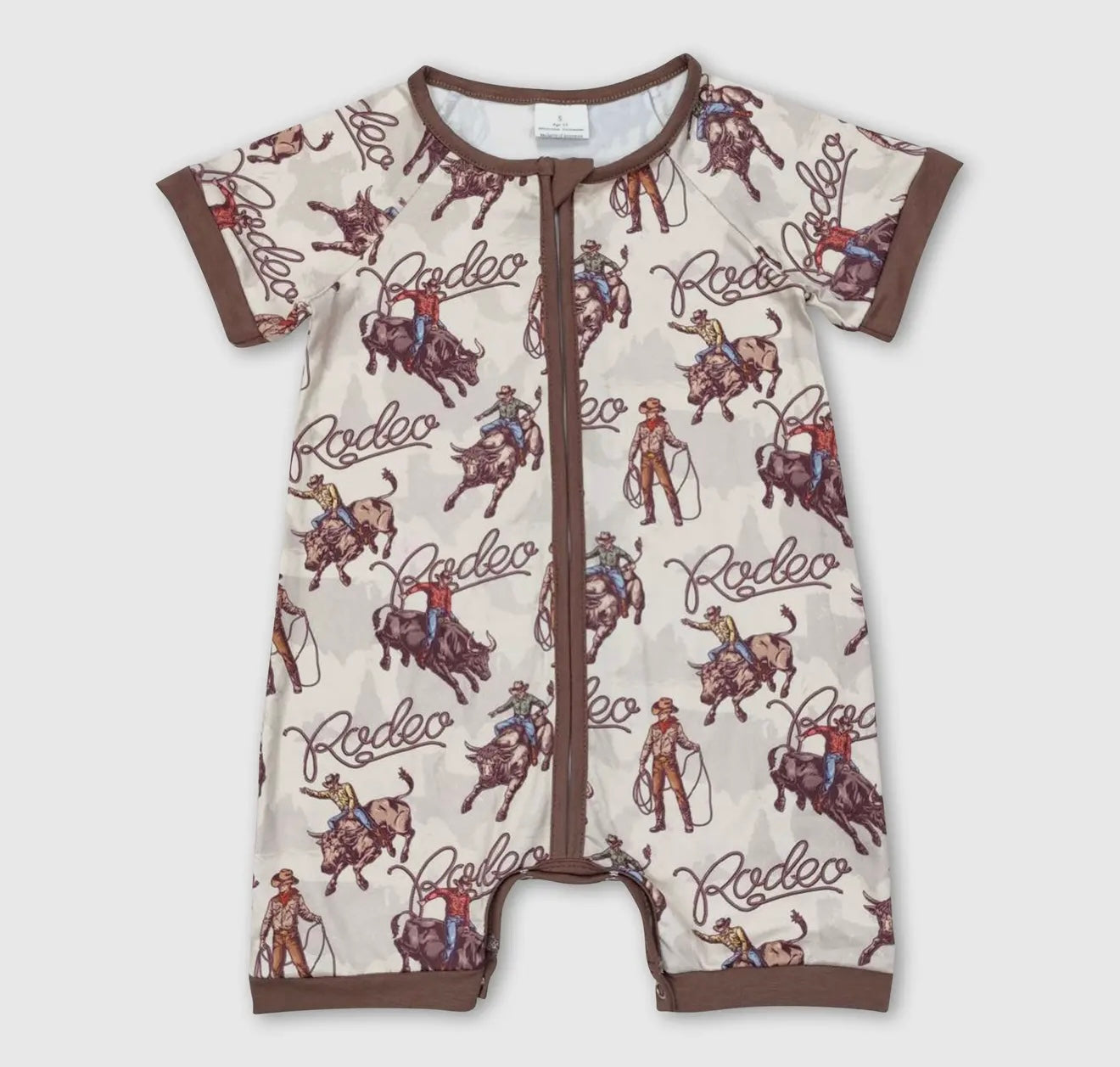 Short Sleeve Rodeo Romper