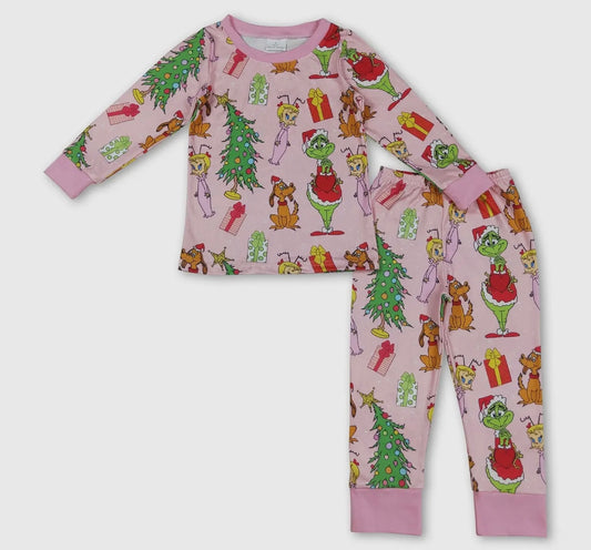 Pink Grinch Pajamas
