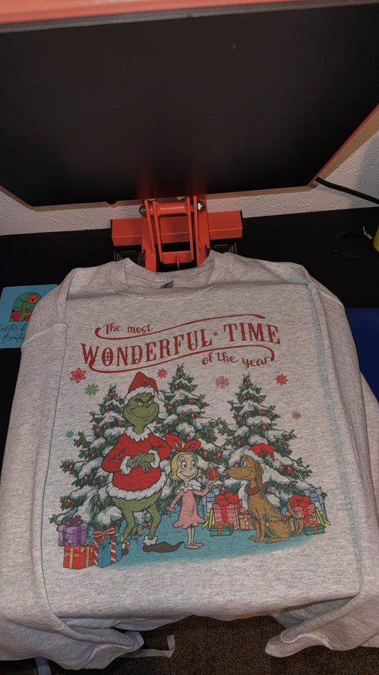 Grinch, most wonderful time of the year