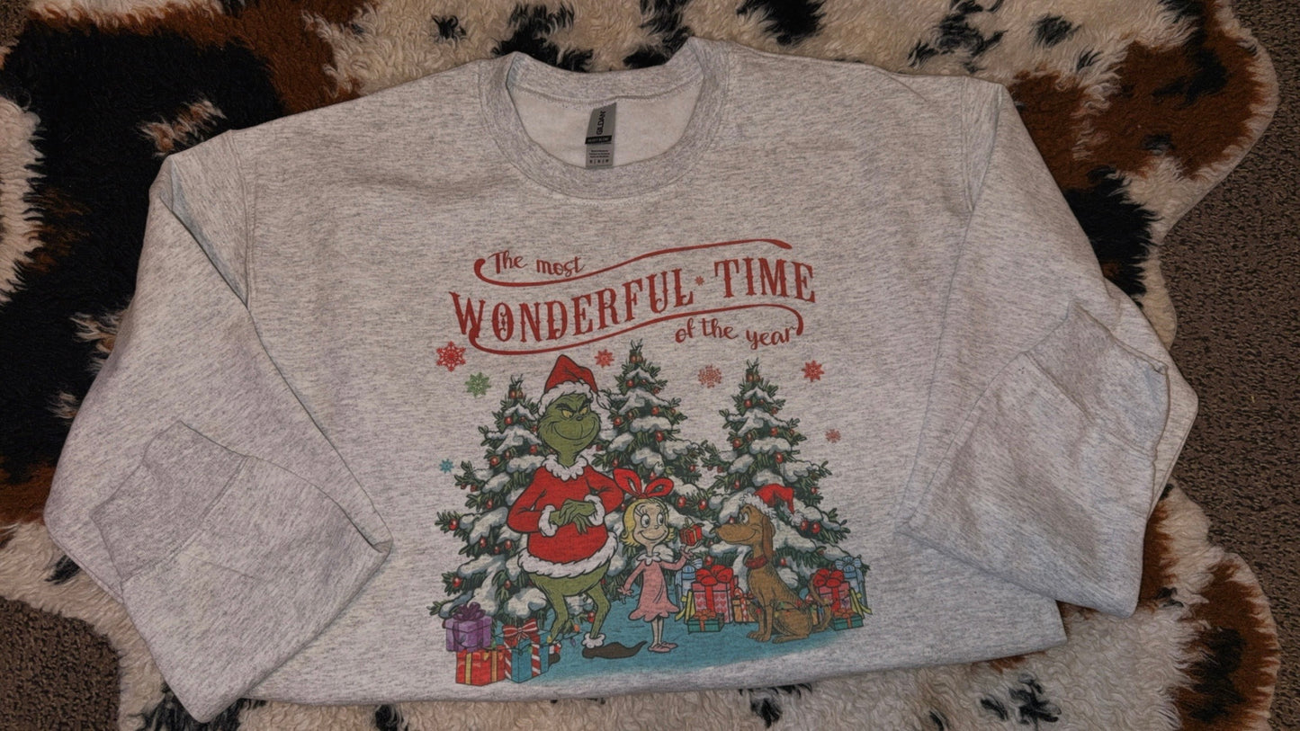 Grinch, most wonderful time of the year
