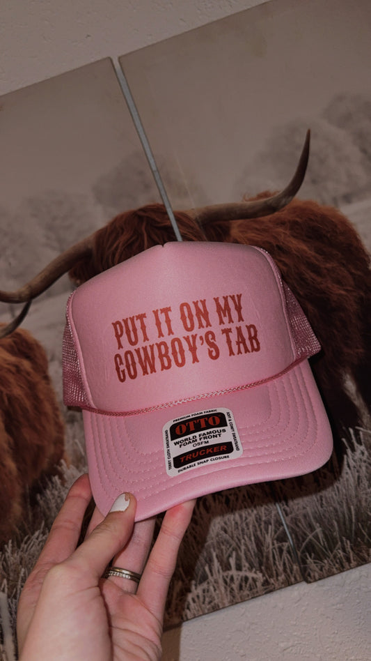 Cowboys Tab Trucker Hat