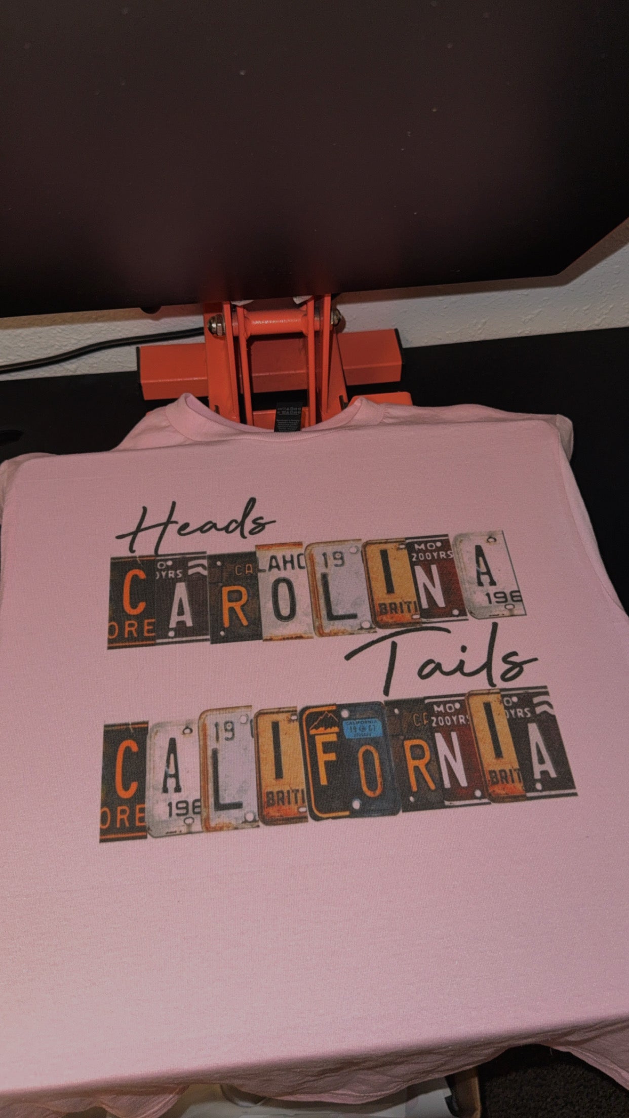 Heads Carolina, Tails California