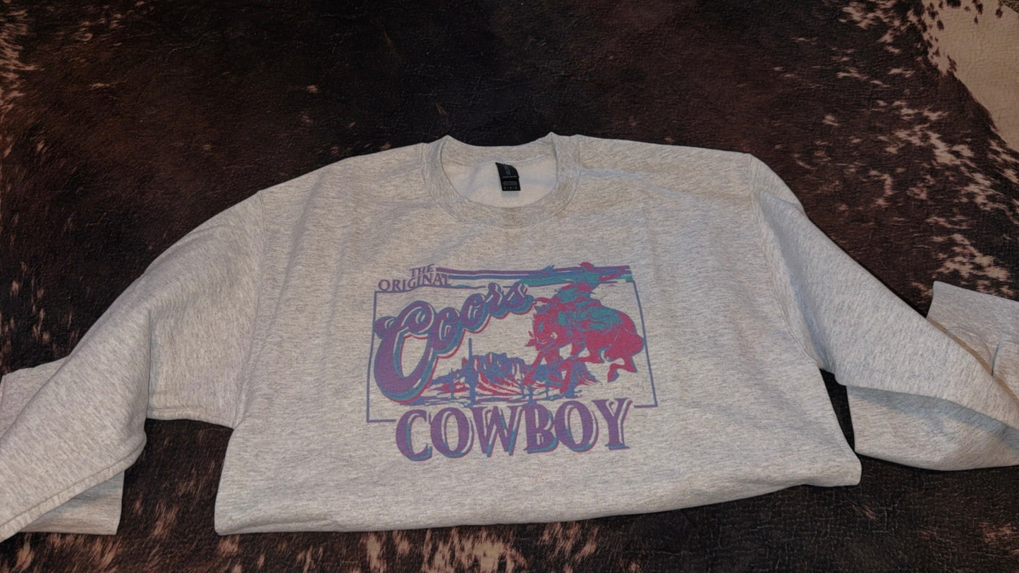 Coors Cowboy Crewneck