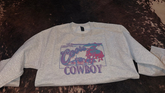 Coors Cowboy Crewneck