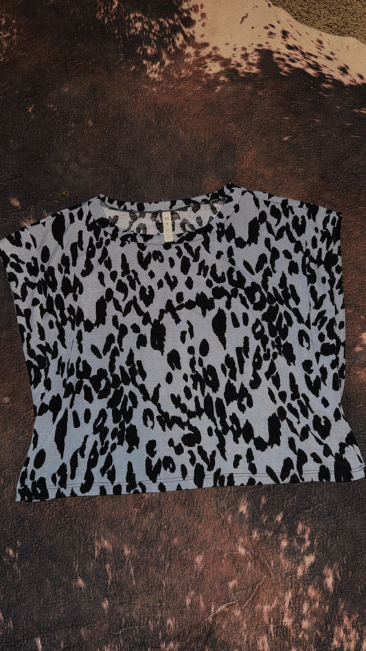 Cheetah Print Crop Top