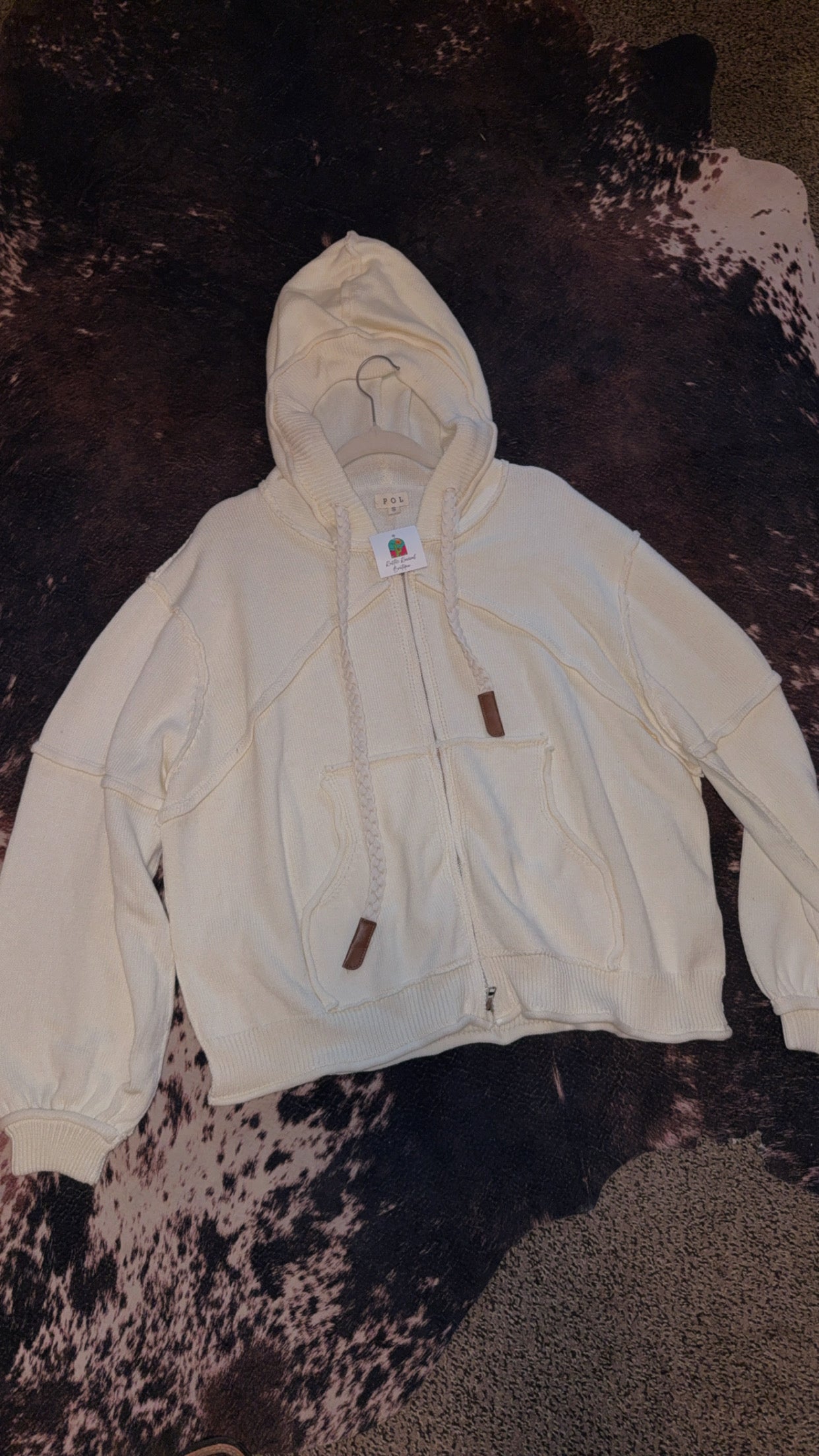 Off White Zip Jacket