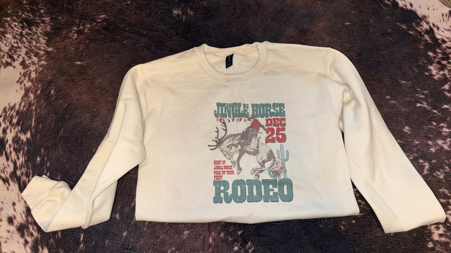 Jingle Horse Crewneck