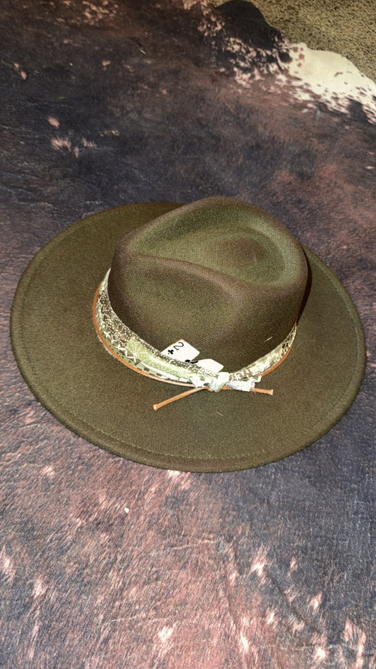 Green Cowboy Hat