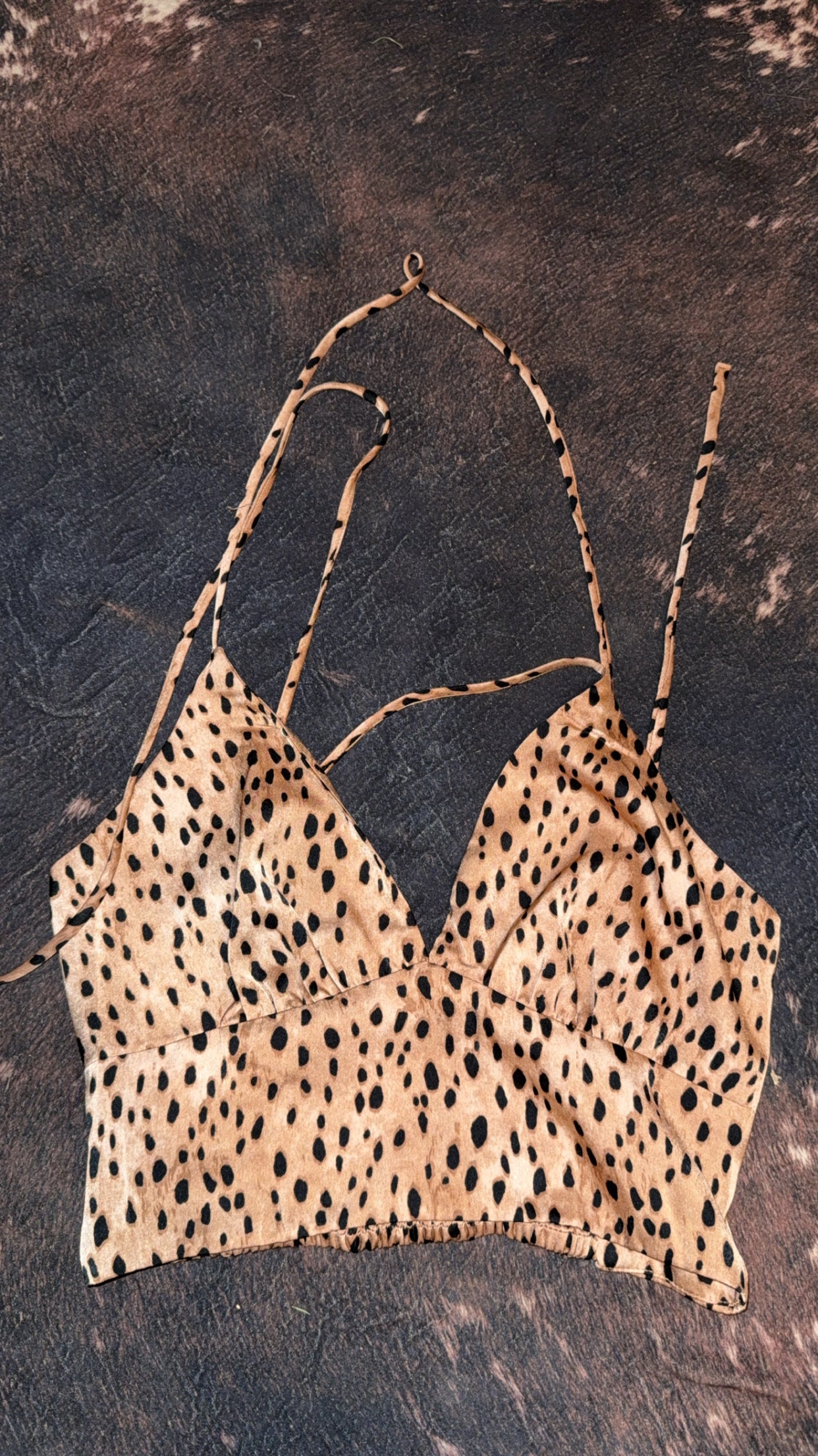 Cheetah Crop Tank