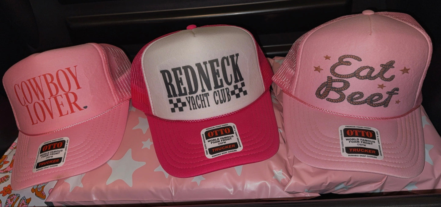 Eat Beef Trucker Hat