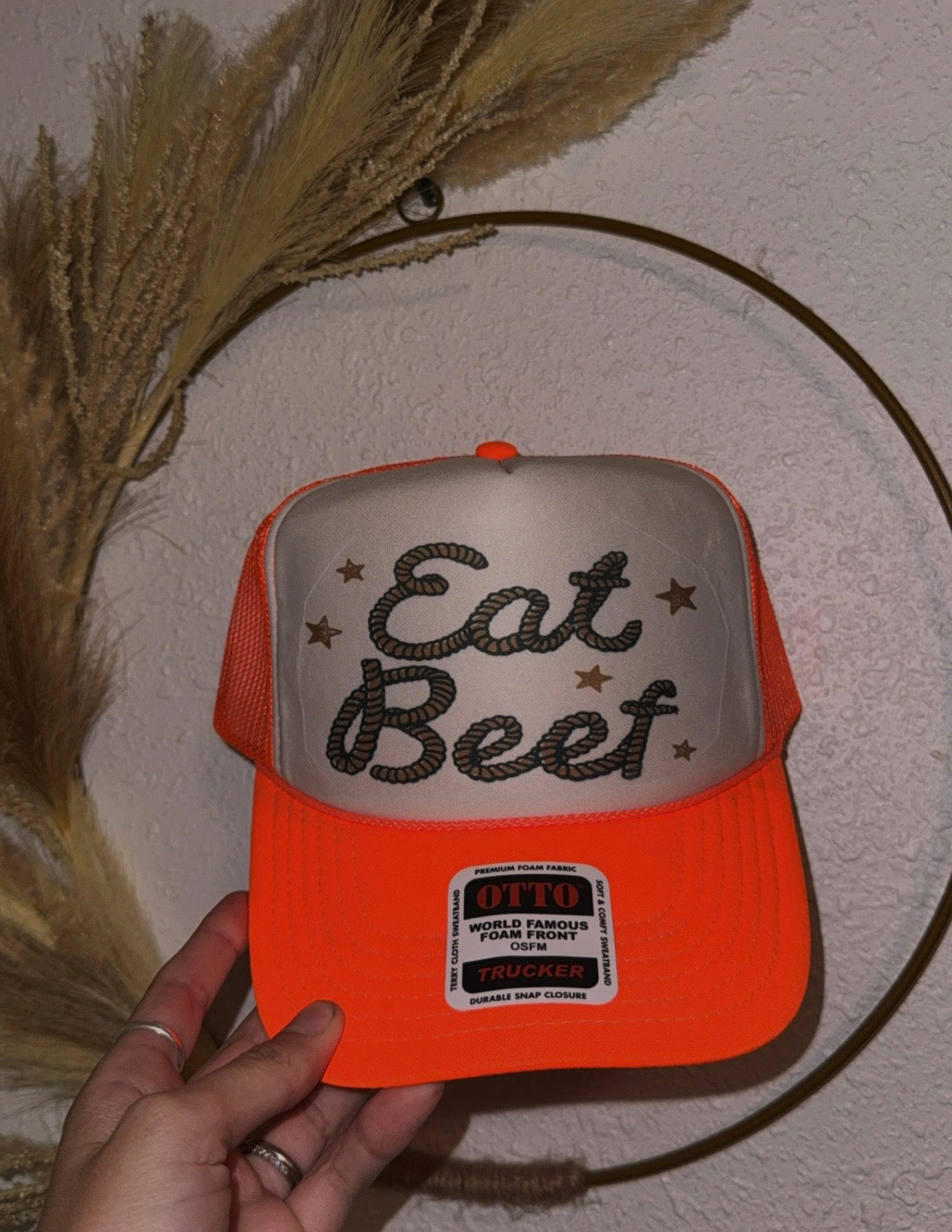 Eat Beef Trucker Hat
