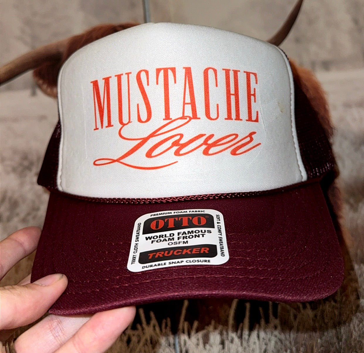 Mustache Lover Trucker Hat