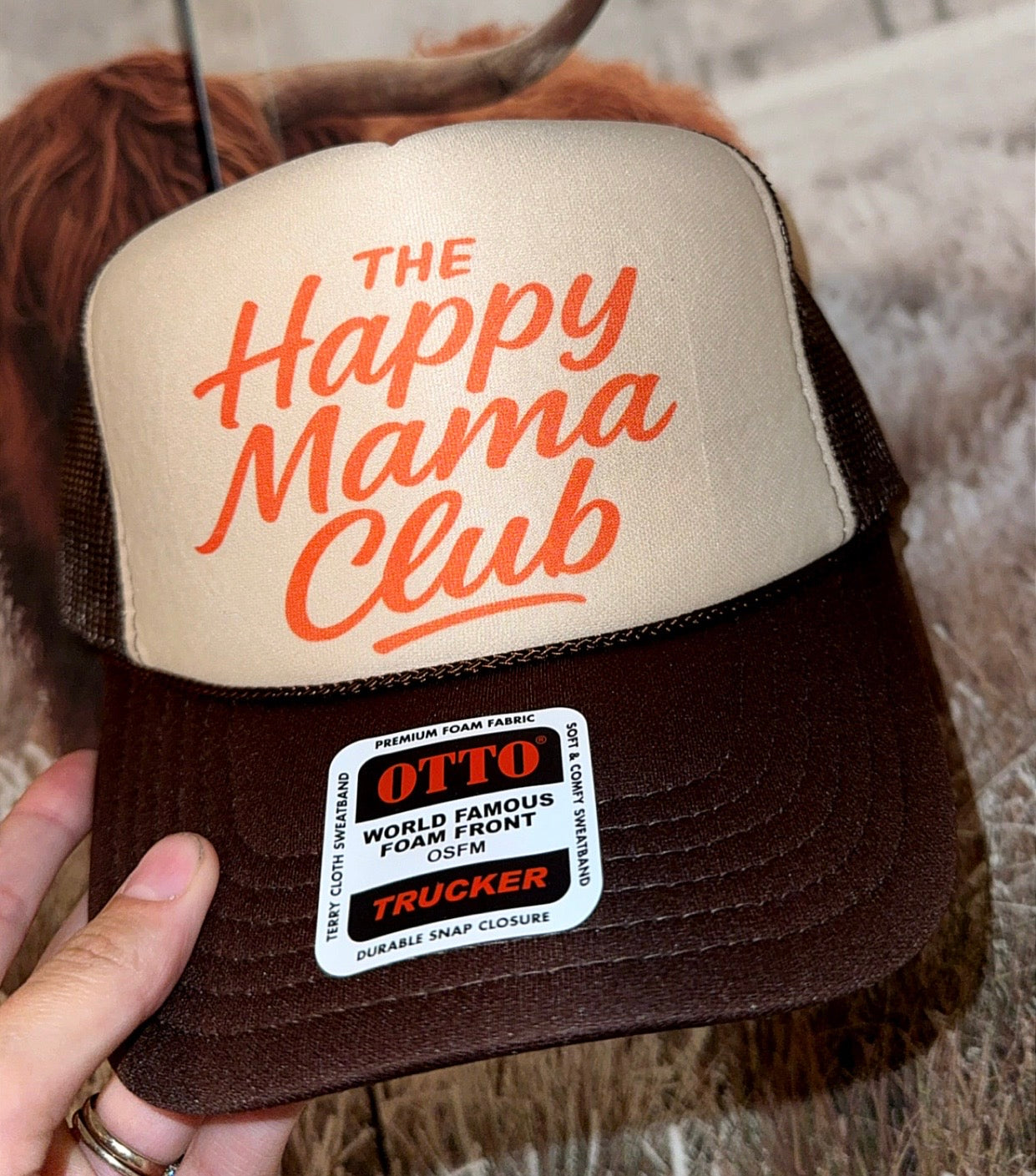 Happy Mama Club Trucker Hat