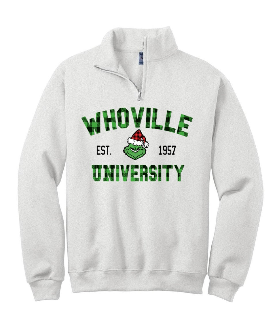 WHOVILLE UNIVERSITY Quarter Zip