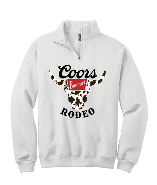 Coors Cow Quarter Zip