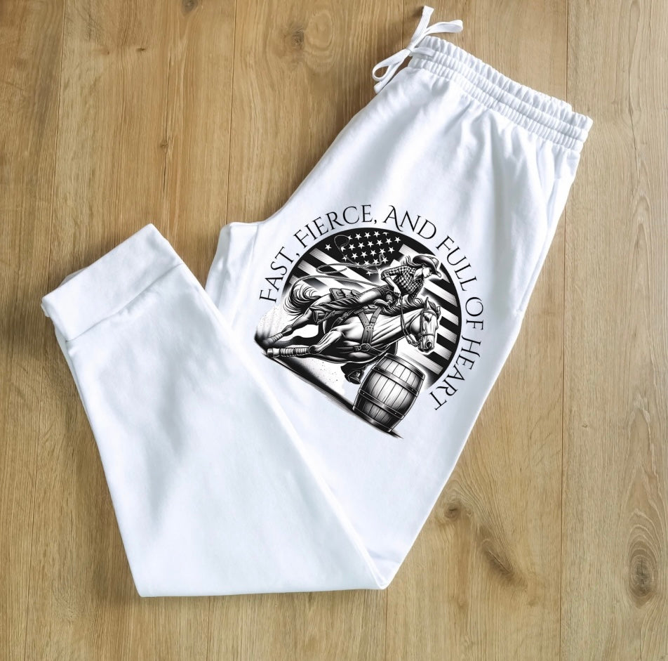 Fast, Full of Heart Sweatpants