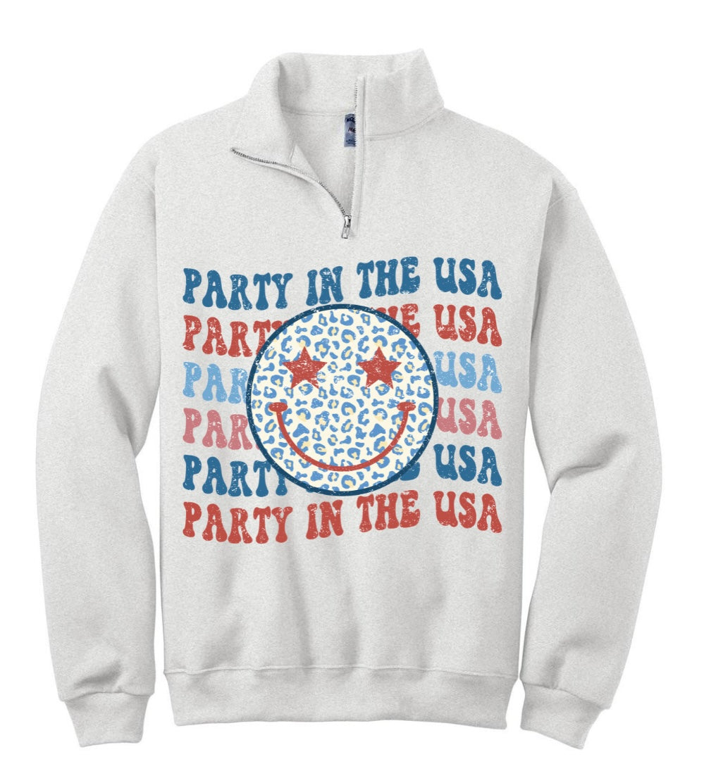 Party in the USA Quarter Zip