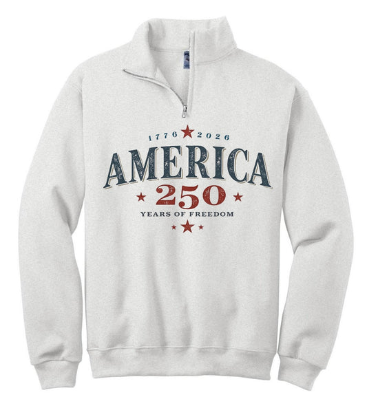 250 Years of Freedom Quarter Zip