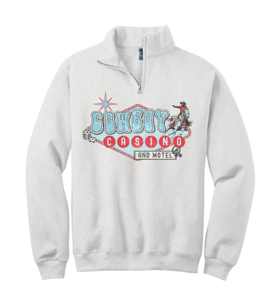 Cowboy Casino Quarter Zip